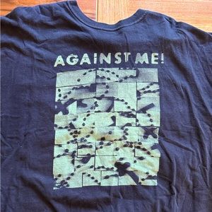 Against Me! “Crosses” punk band shirt - XL
